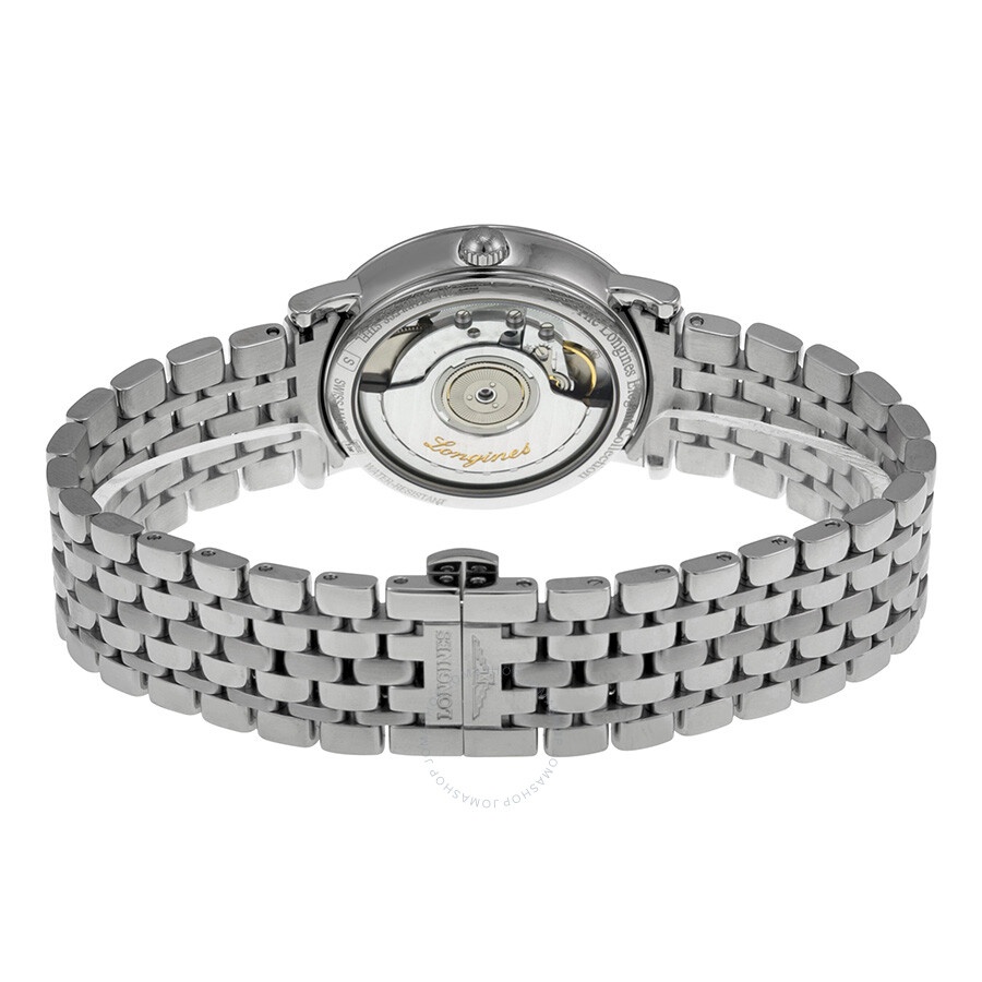 Longines Elegant Collection Auto Sunray Gray Dial Ladies Watch L4.809.4.72.6 - 3