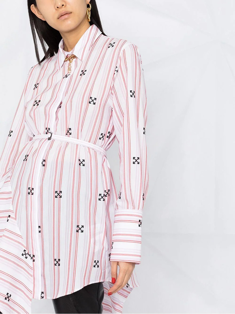 asymmetric Arrow shirt dress 5