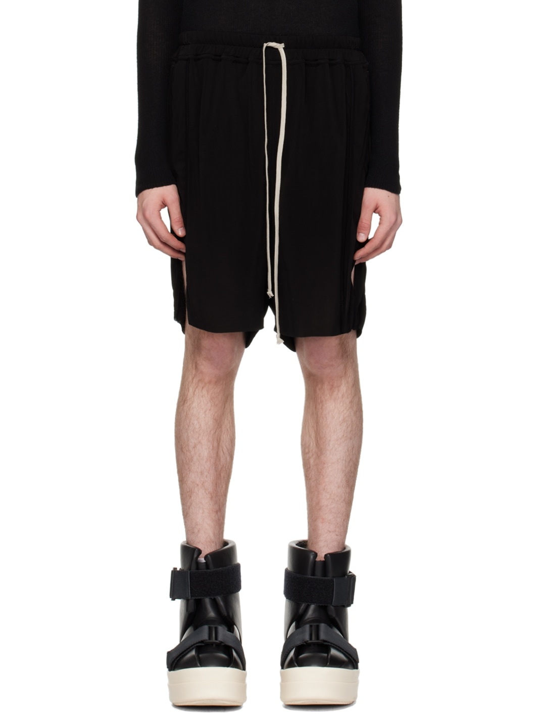 Black Lido Shorts - 1