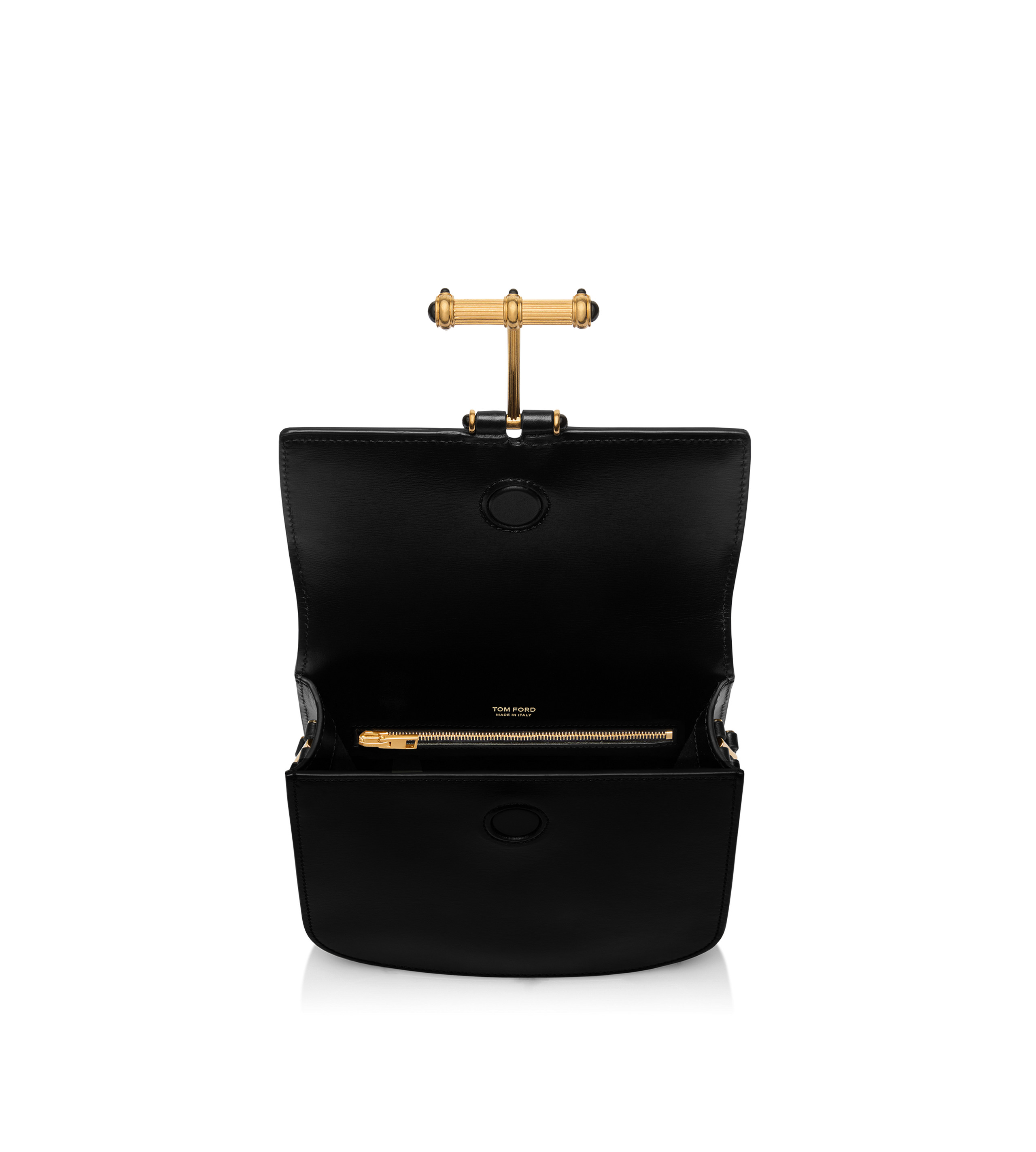 PALMELLATO-EFFECT LEATHER TARA MINI CROSSBODY - 4