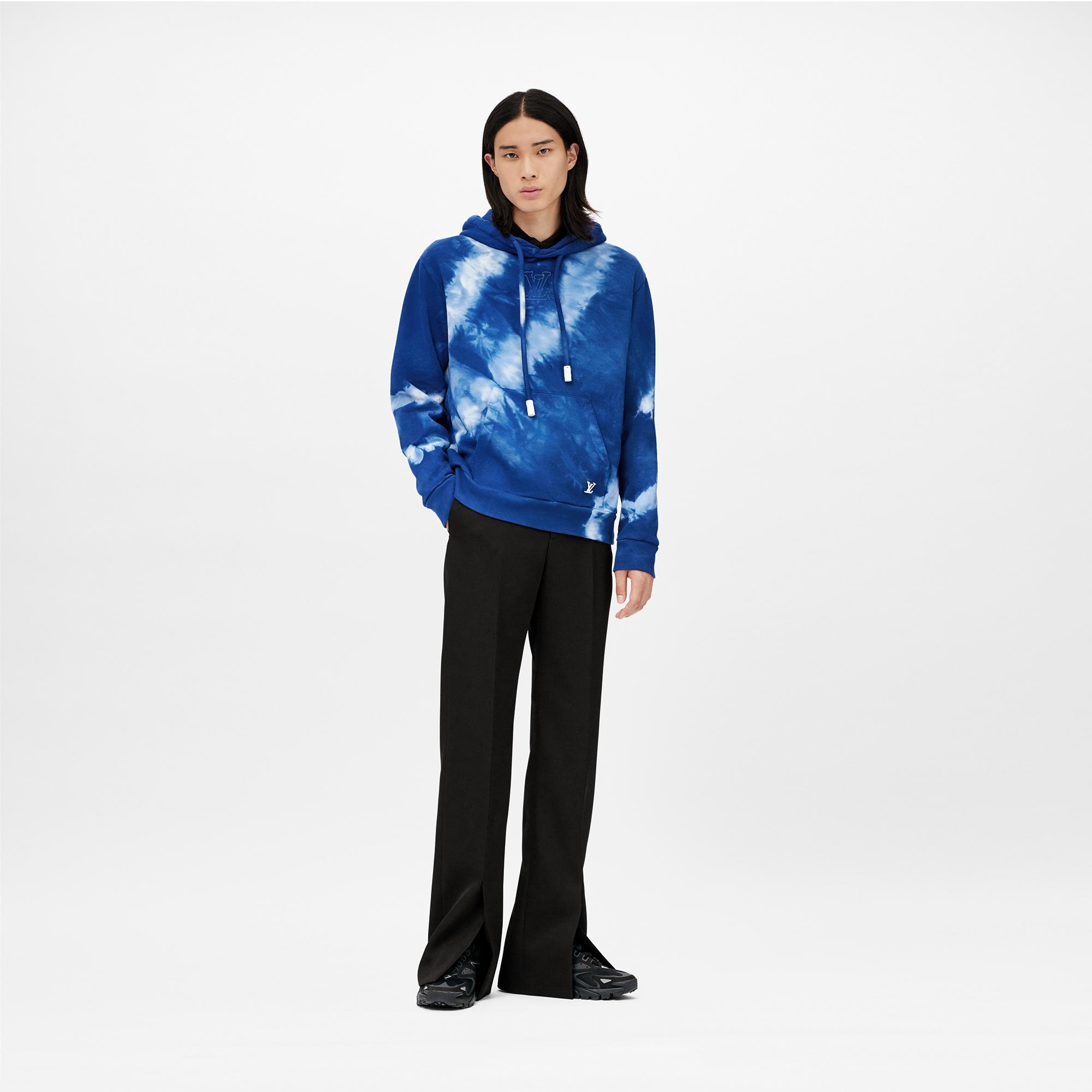 Tie&Dye Hoodie With LV Signature - 2