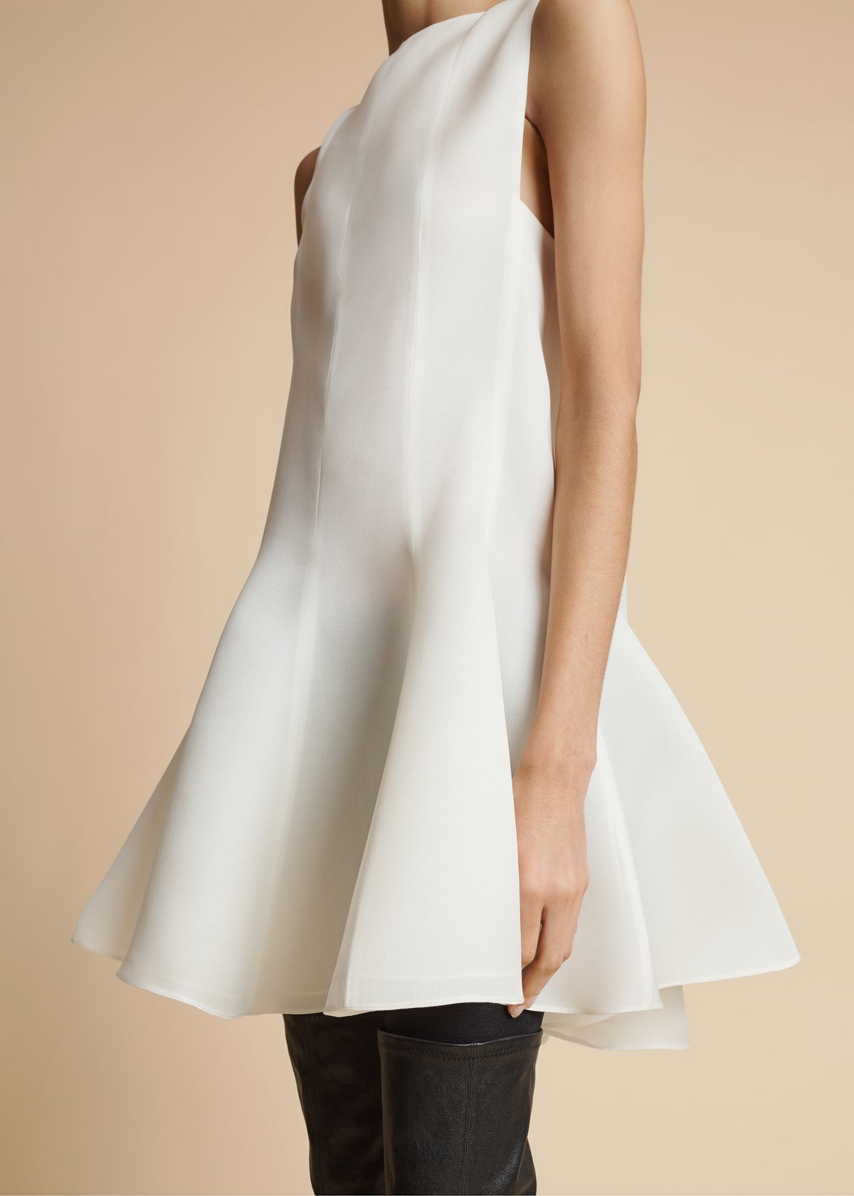 Mags silk-gazar mini dress - 9