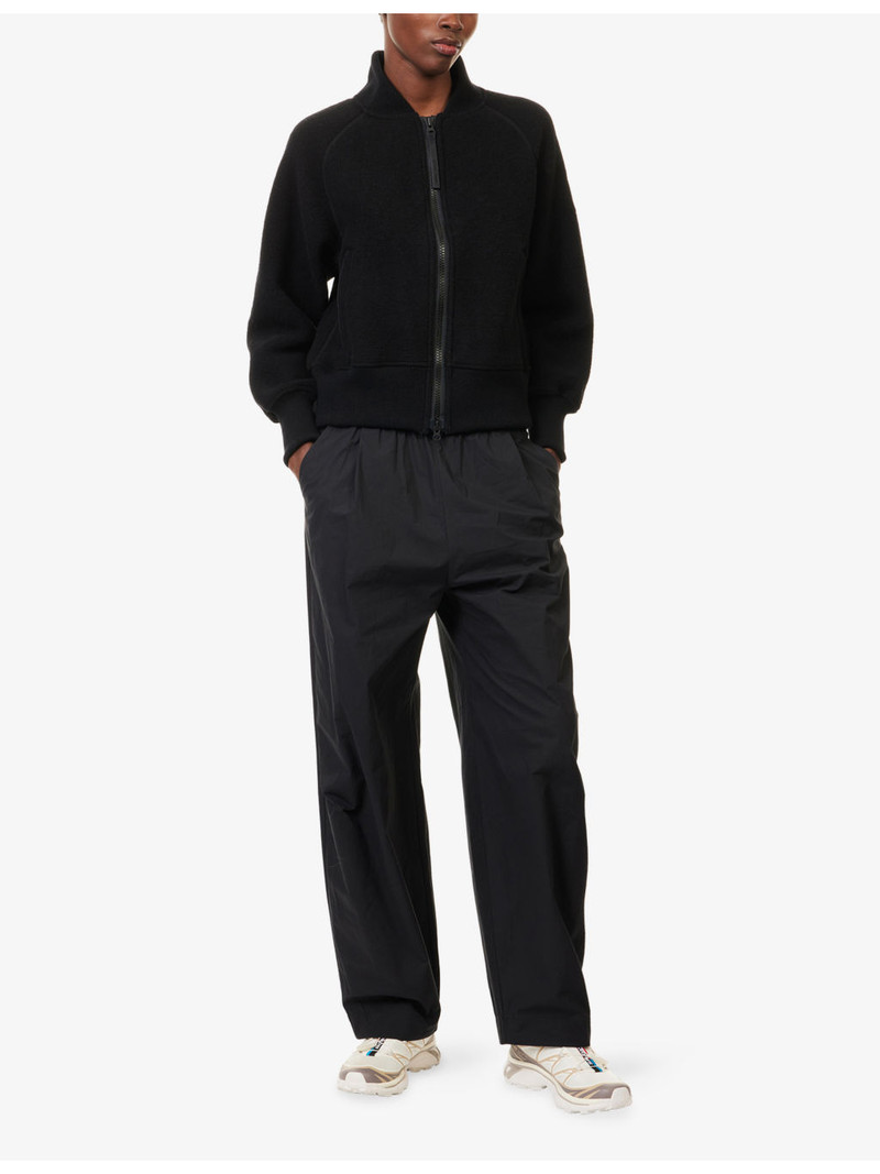 Canada Goose Sierra Fleece Wool-Blend Bomber Jacket outlook