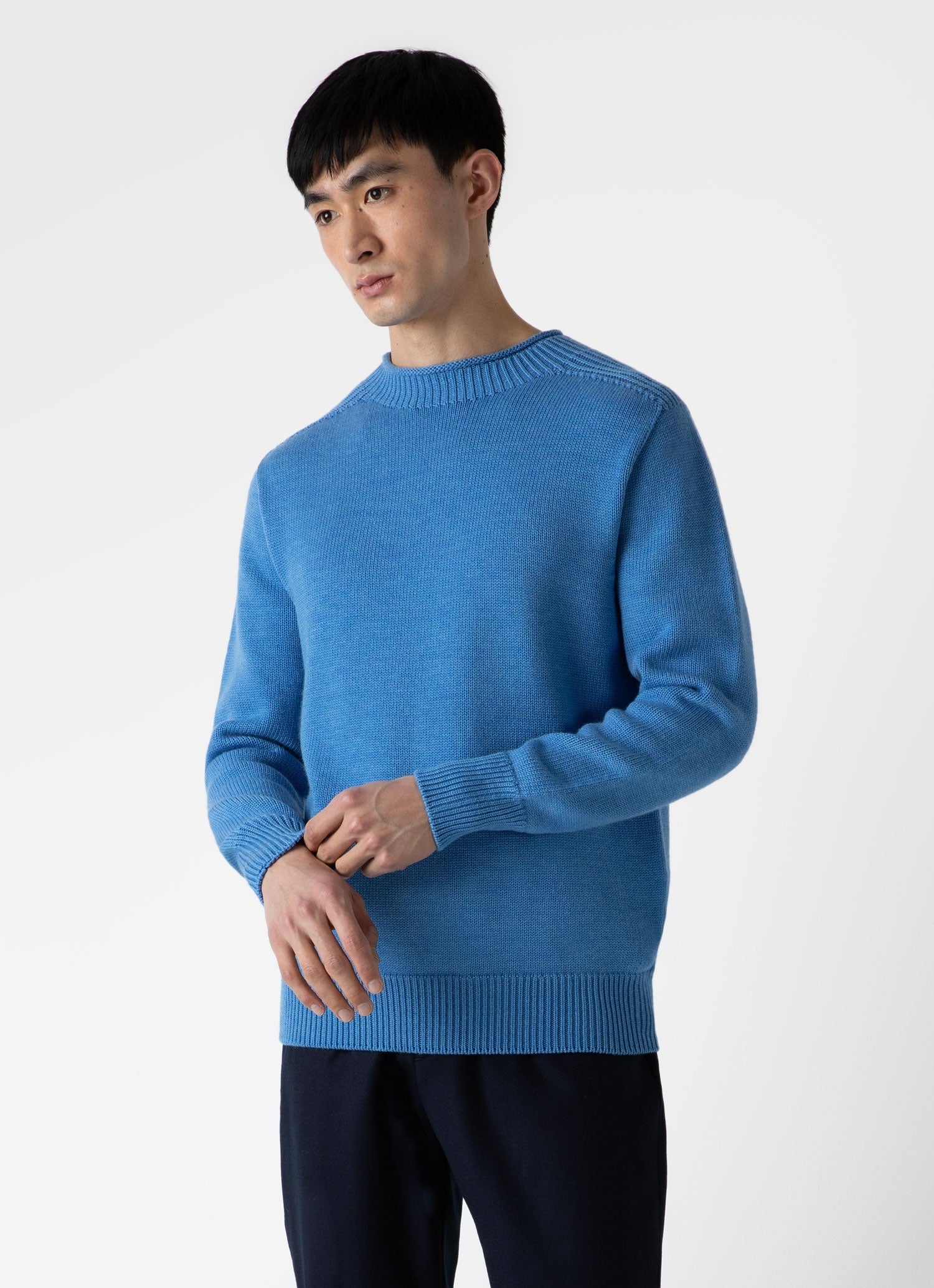 English Merino Fisherman Jumper - 2