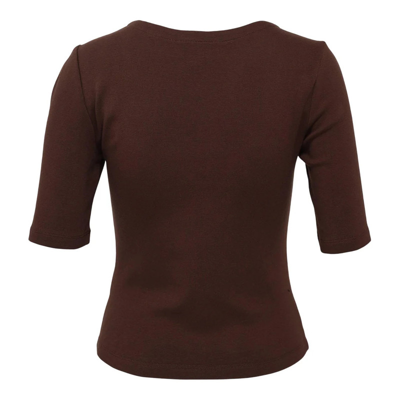 SHUSHU/TONG Raglan Round Neck T-Shirt outlook