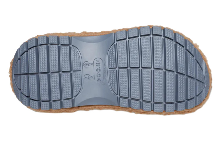 Crocs x Lil Nas Classic Mega Crush Crocs 'Brown Grey' 209508-088 - 5