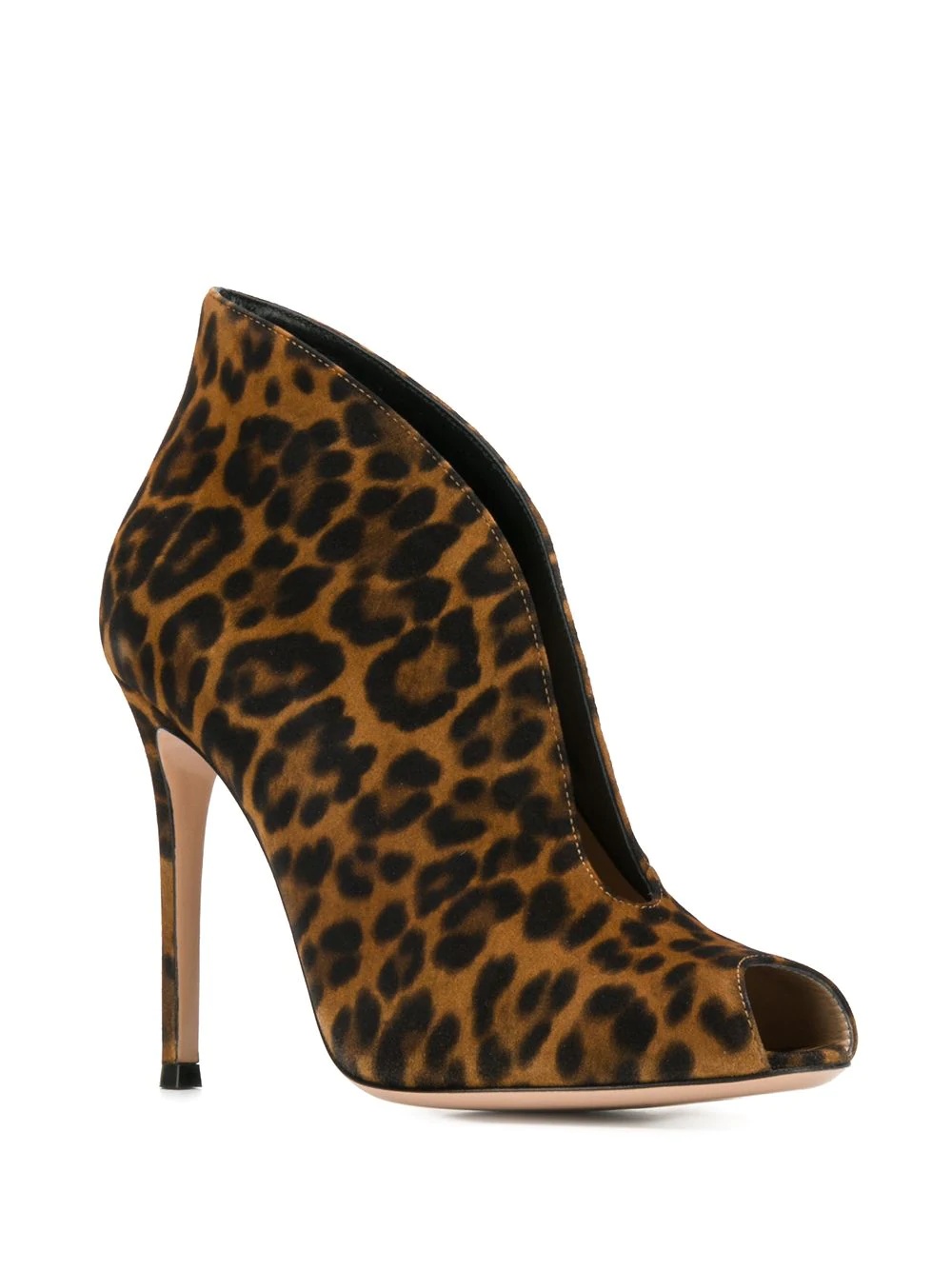 leopard pattern boots - 2