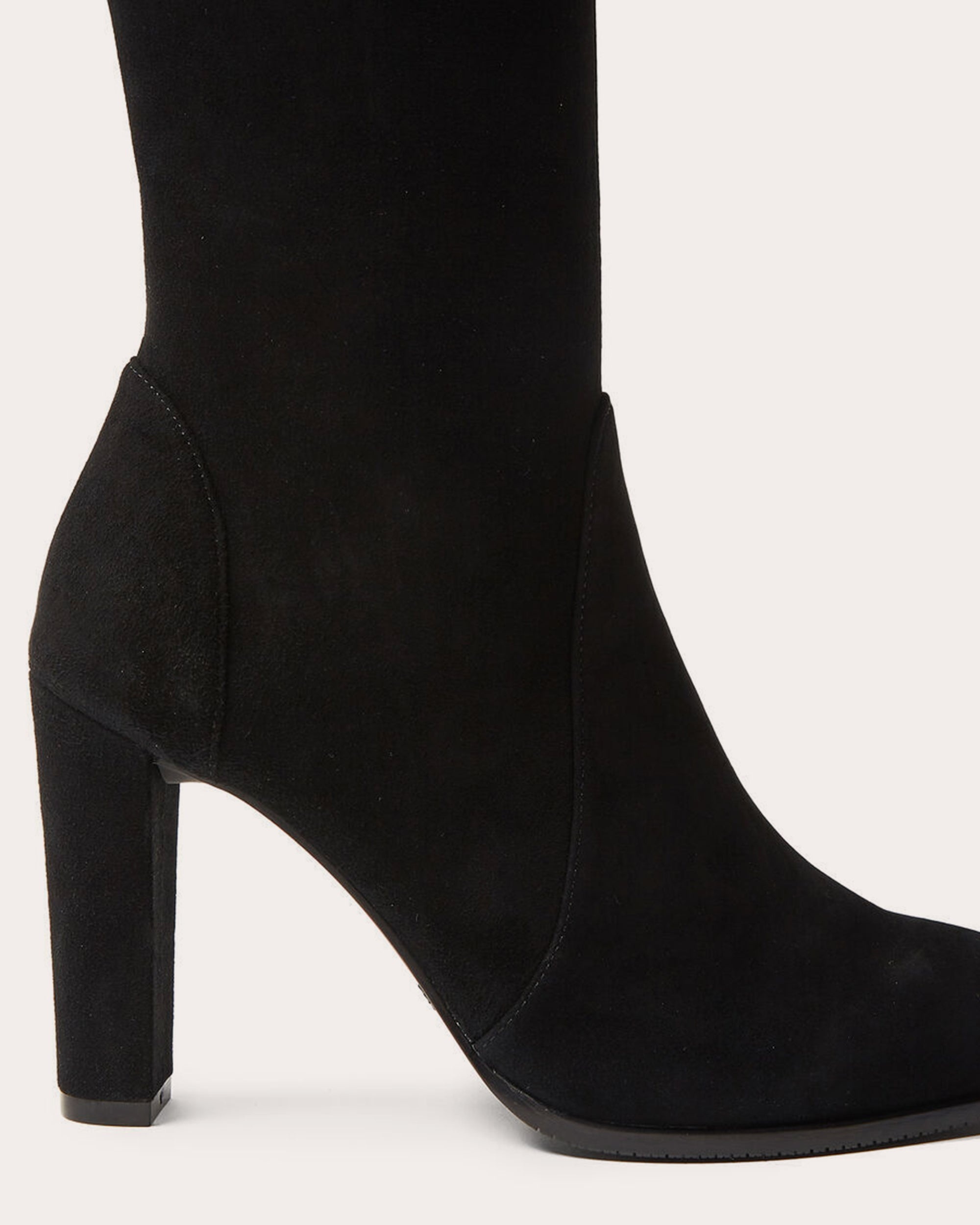 Highland Stretch-Leather Over-the-Knee Boot - 5