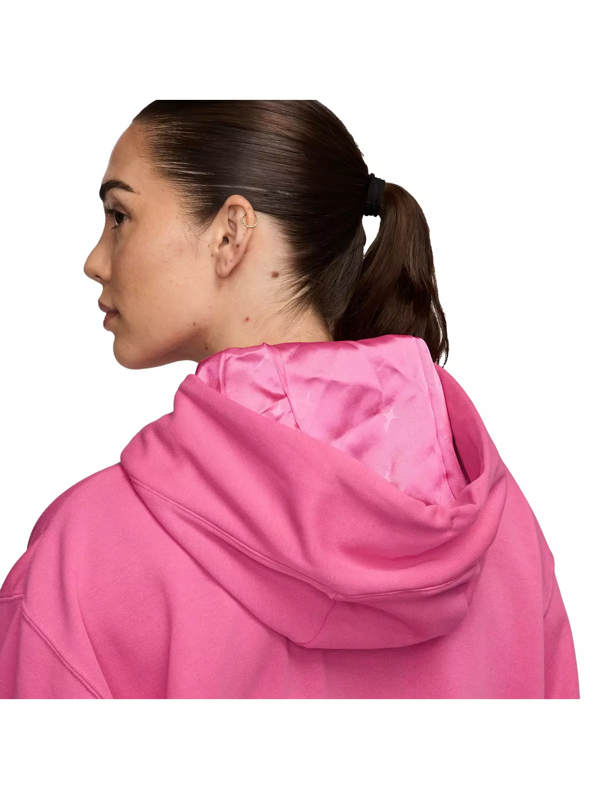 A'ja Wilson Women's Oversized Cropped Basketball Hoodie - 3