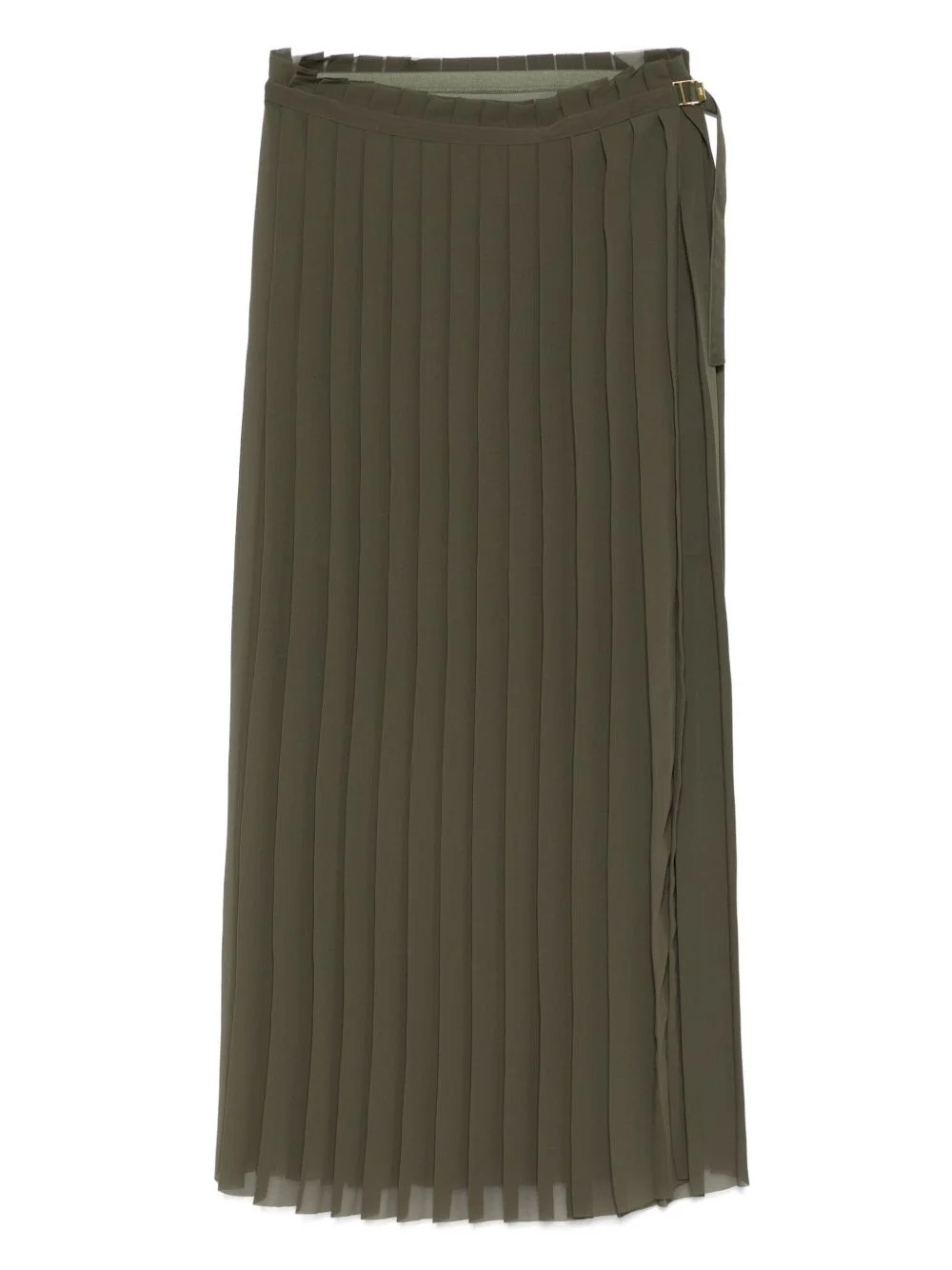 pleated midi skirt - 1