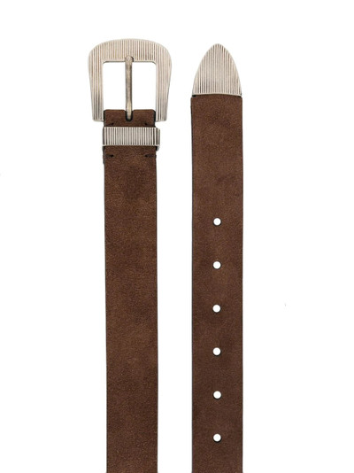 Brunello Cucinelli square-buckle belt outlook