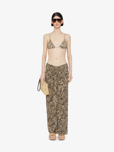 Givenchy PRINTED DRAPED SKIRT IN SILK outlook