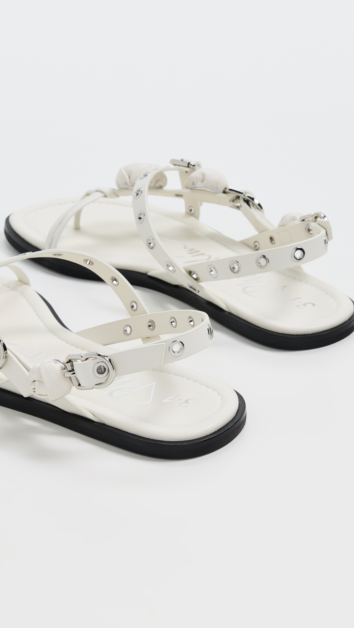 Multi-Strap Rivet Sandals - 7