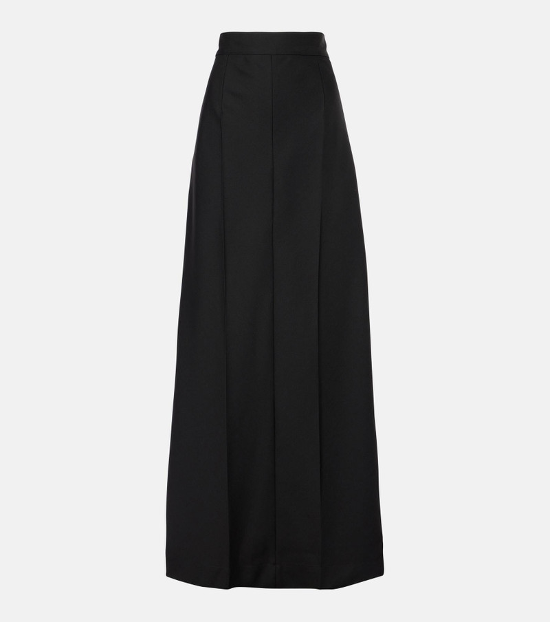 Wool maxi skirt - 1