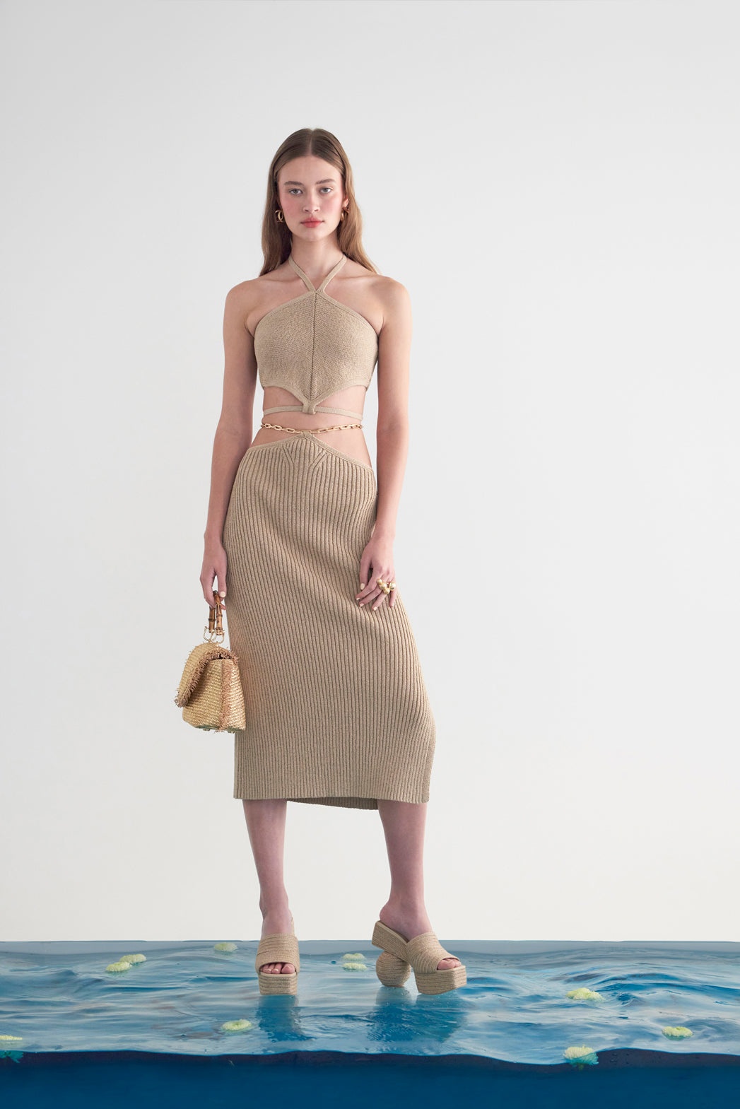 ZARIANA KNIT SKIRT - 1