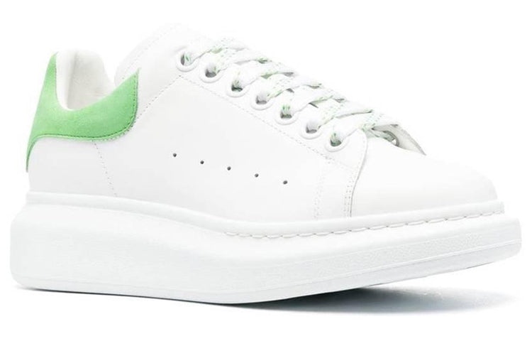 (WMNS) Alexander McQueen Oversized Shoes 'White Acid Green' 718139WHGP78964 - 2