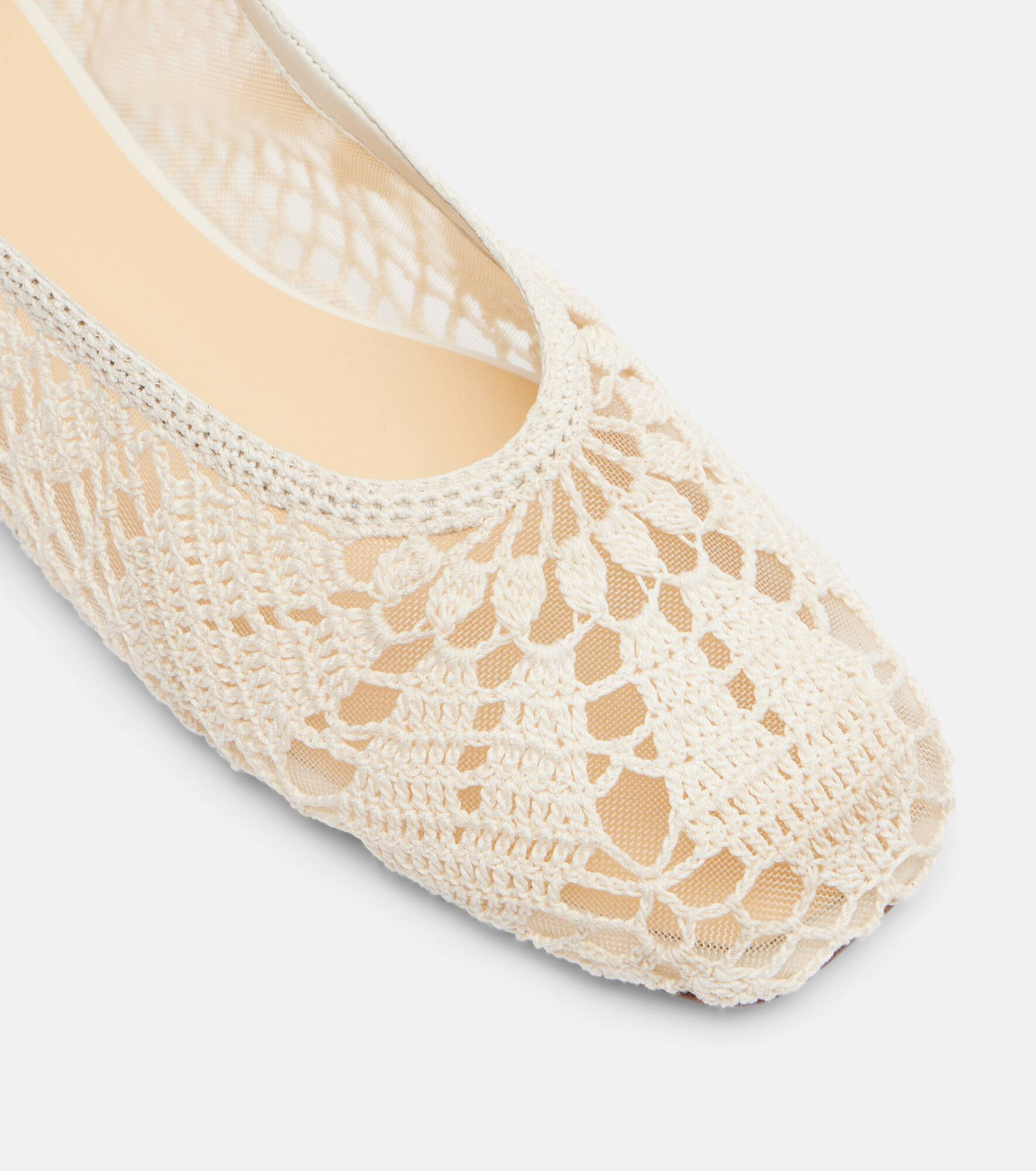 Crochet ballet flats - 5