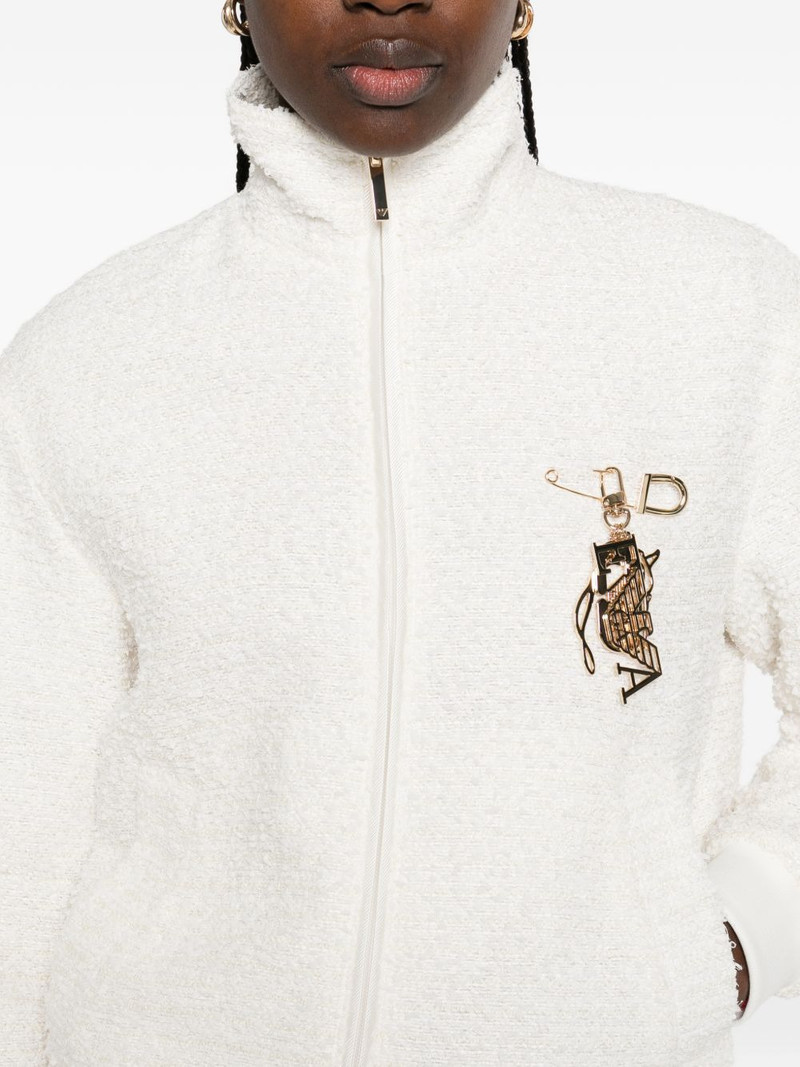 appliqué zip jacket 5
