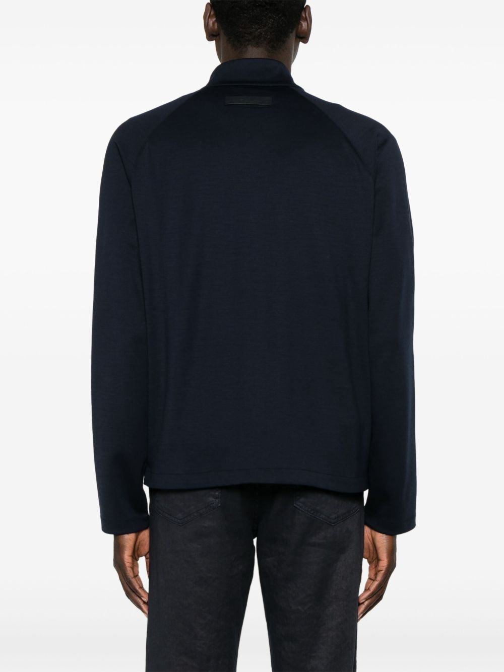 zip-up sweatshirt - 4