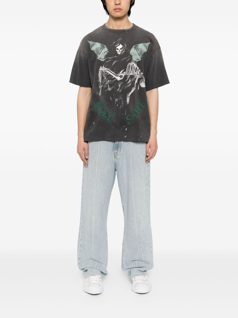 SAINT M×××××× graphic-print T-shirt outlook
