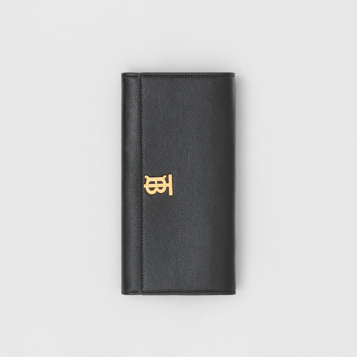 Monogram Motif Grainy Leather Continental Wallet 3