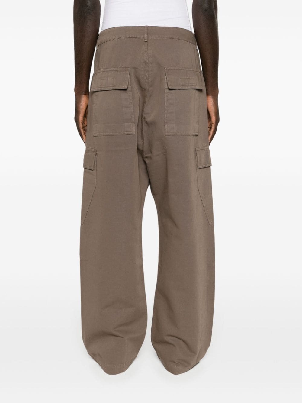 cotton cargo trousers - 4