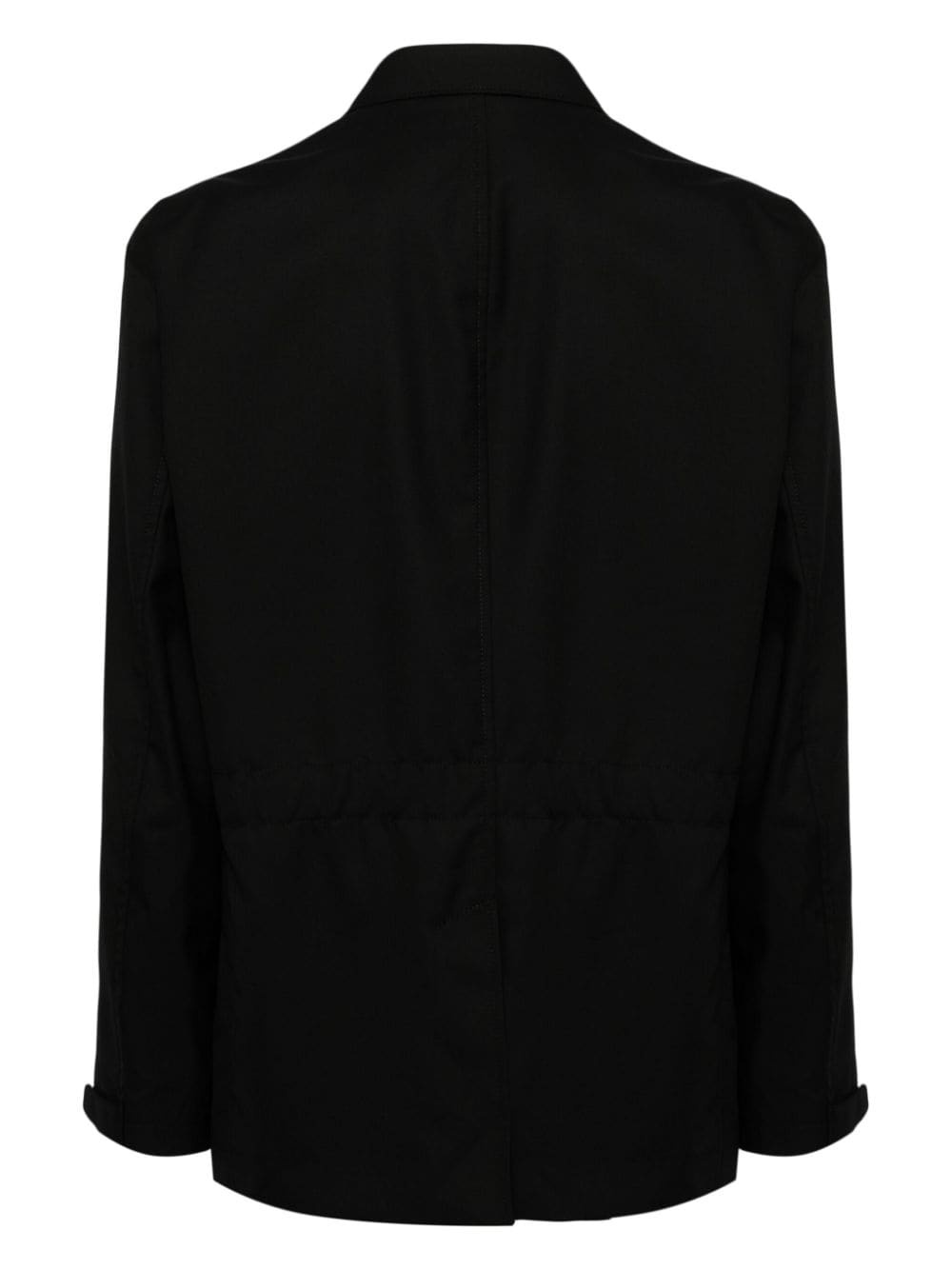 adjustable waist strap jacket - 2