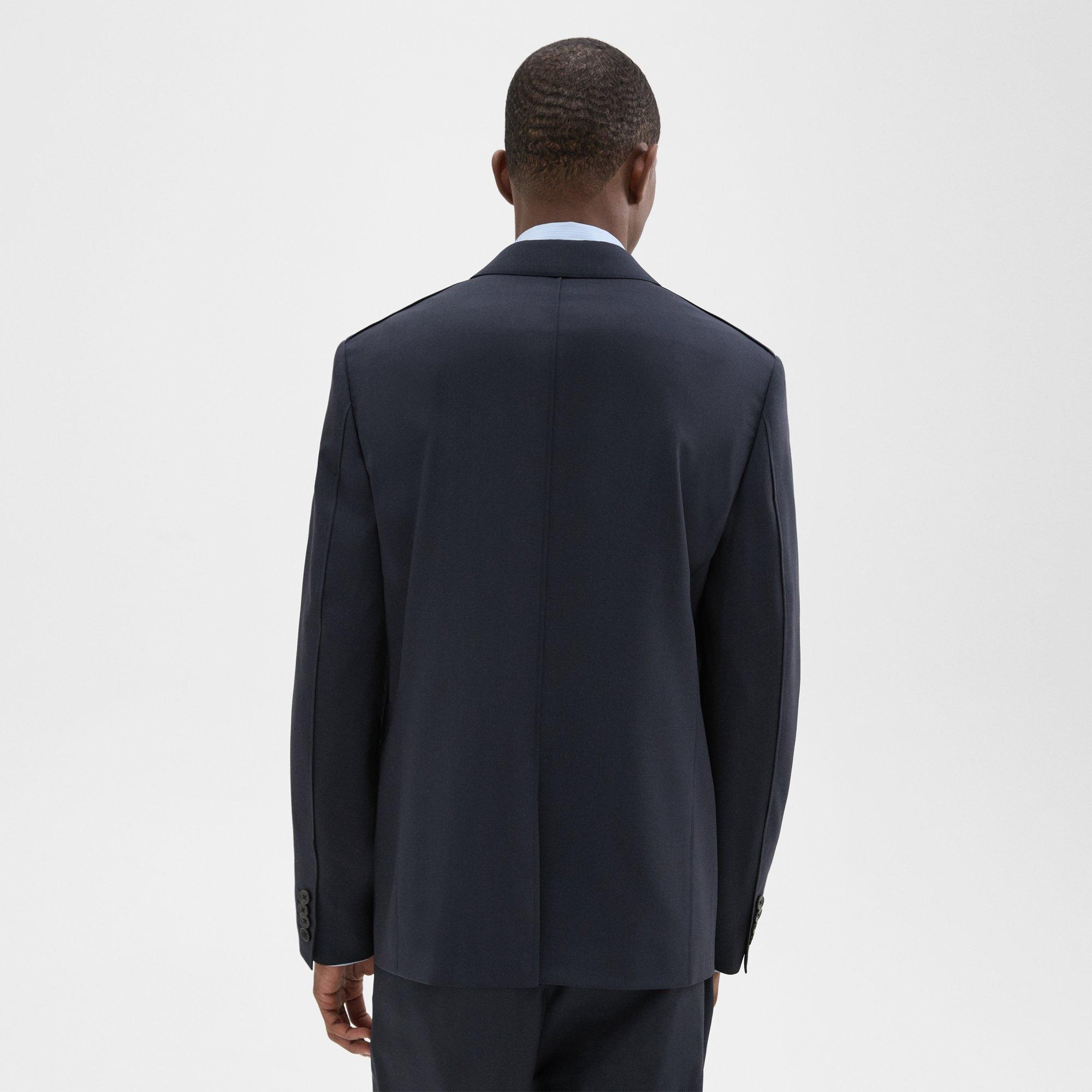 Virgin Wool Two-Button Blazer - 5