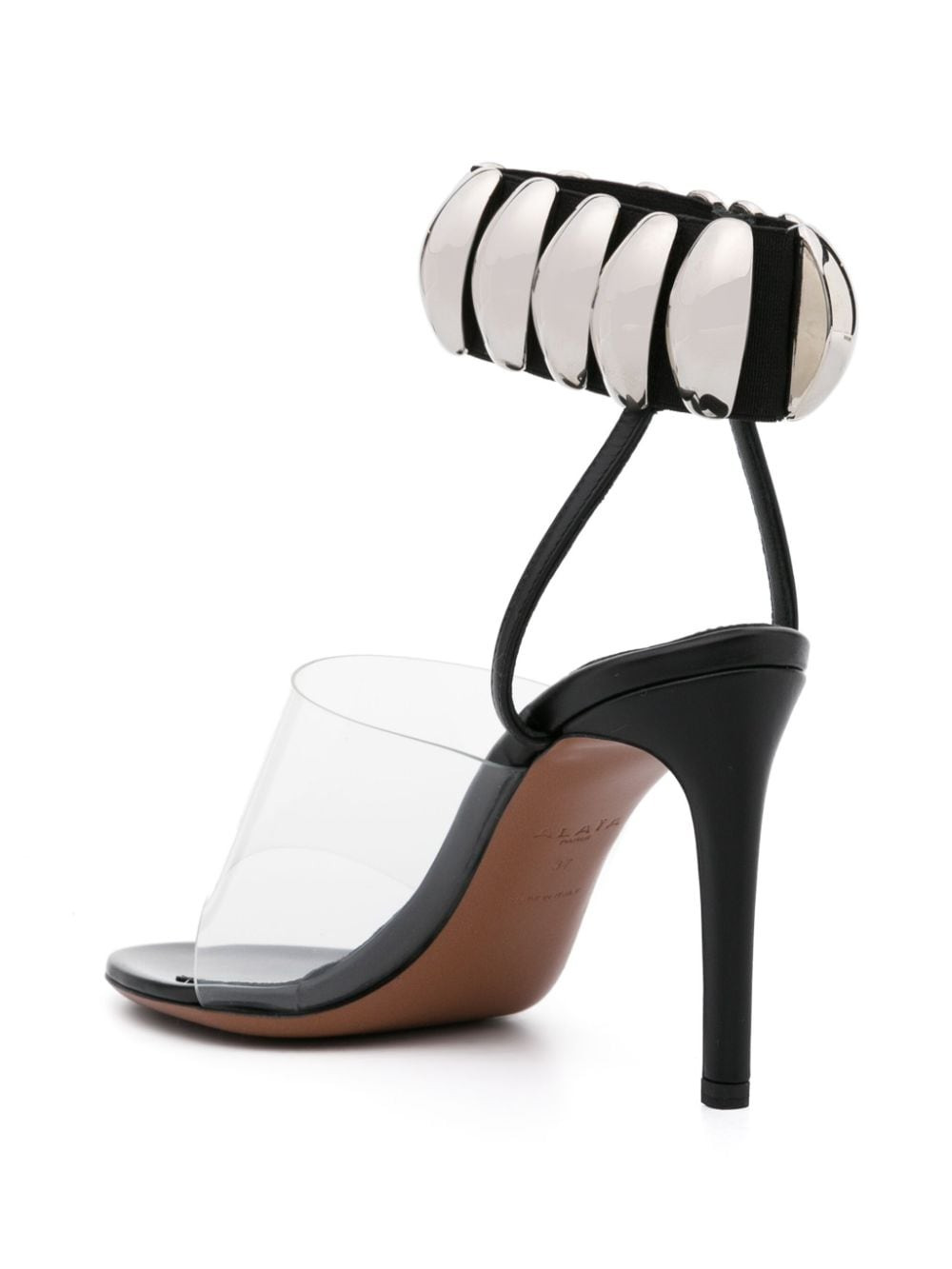 Alaia Women Leather Sandal - 3