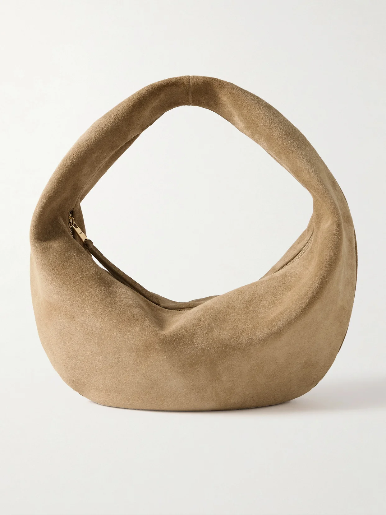 Olivia Medium Suede Tote - 1