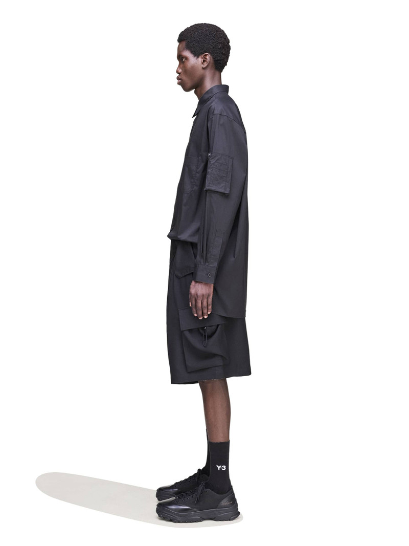 Y-3 SPORT UNIFORM CARGO SHORTS – BLACK 4