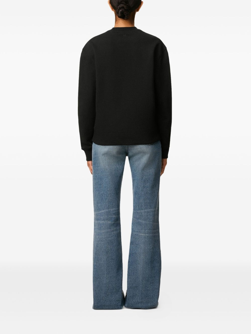 logo-embroidered sweatshirt - 2