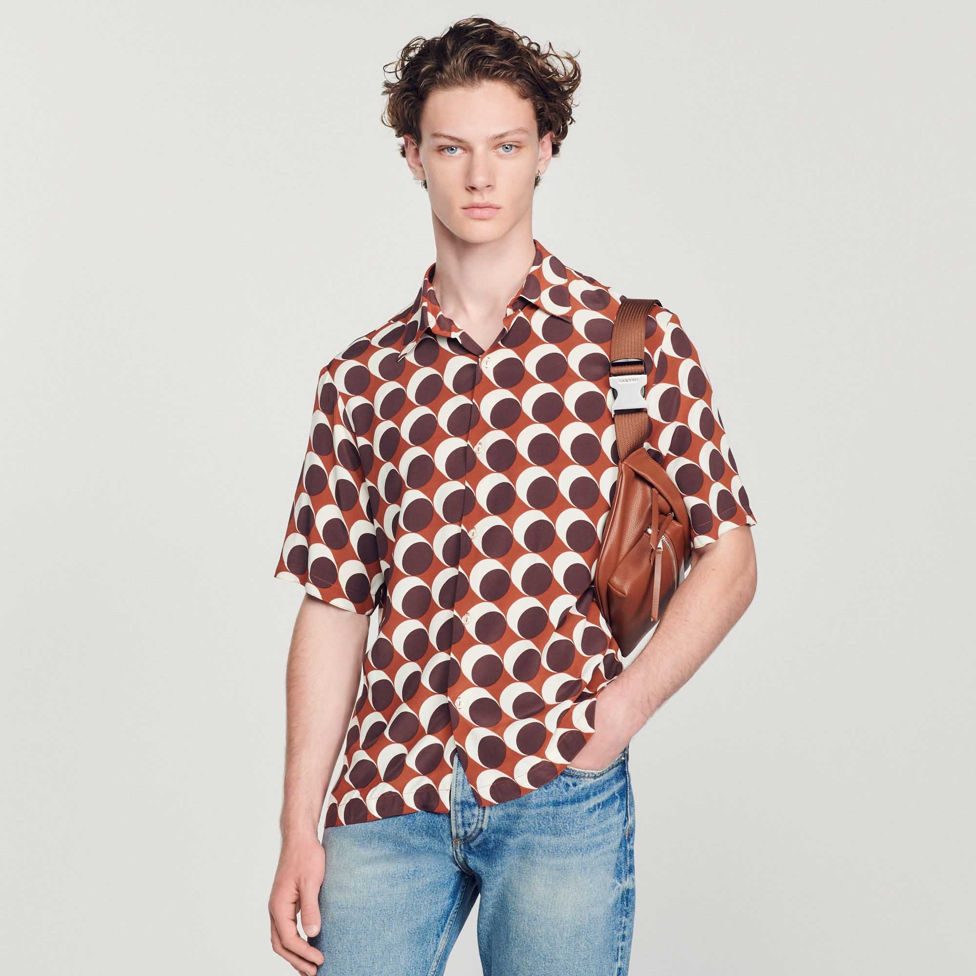 Printed floaty shirt - 5