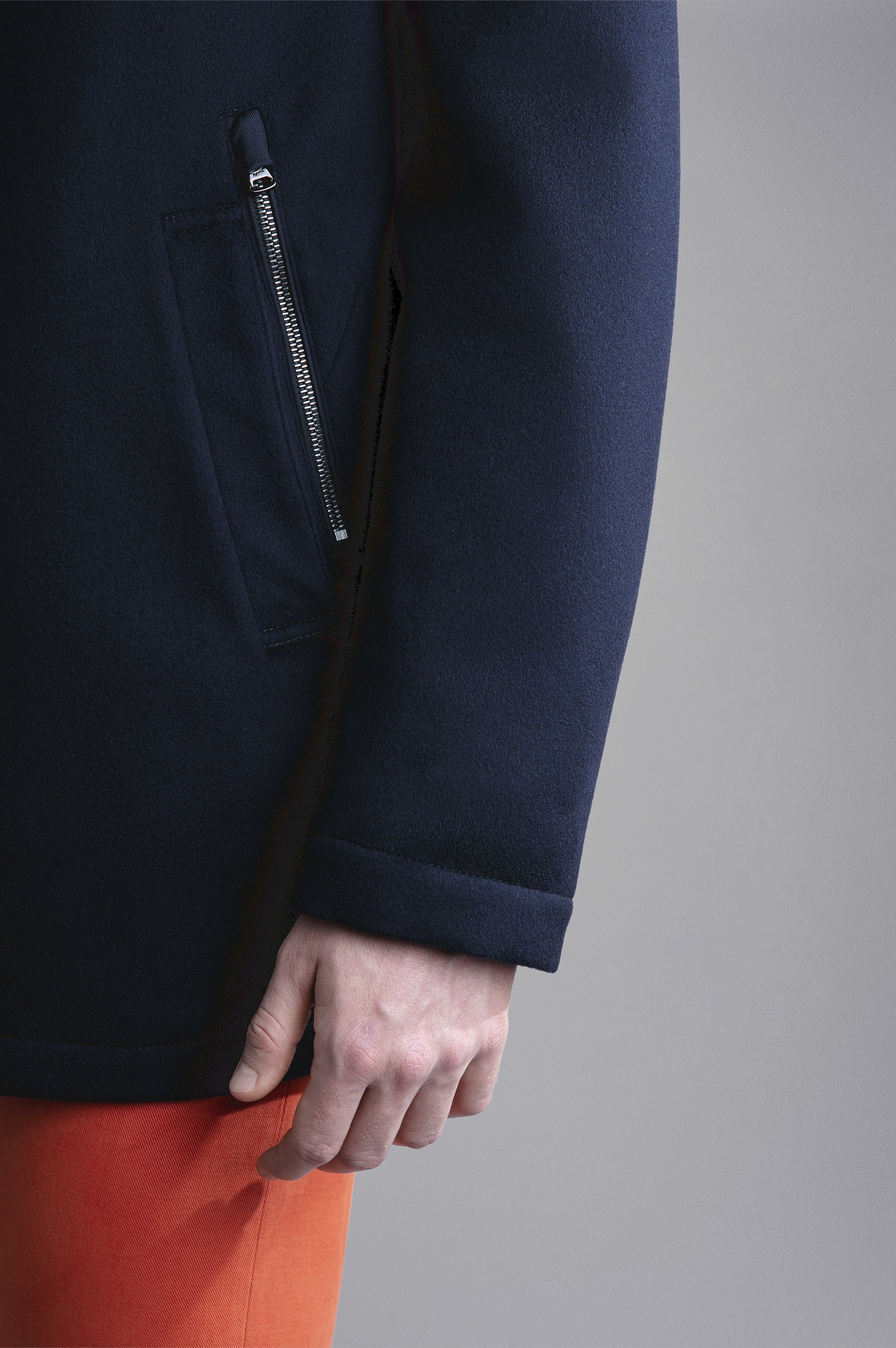 LOROPIANA® GREEN STORM SYSTEM CASHMERE CAR COAT - 4