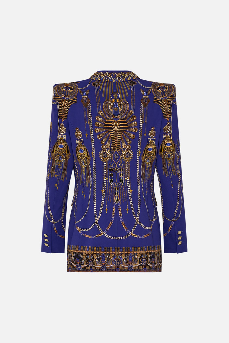 PEAKED SHOULDER BLAZER 8