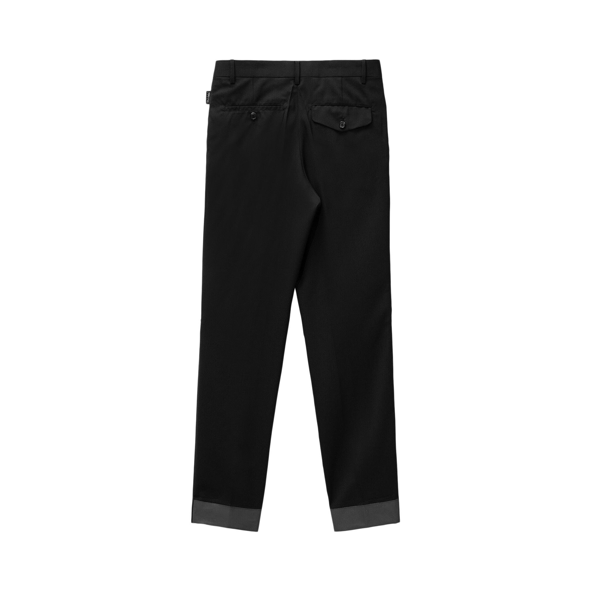 Undercover Ring Detail Cropped Pants 'Black' - 2