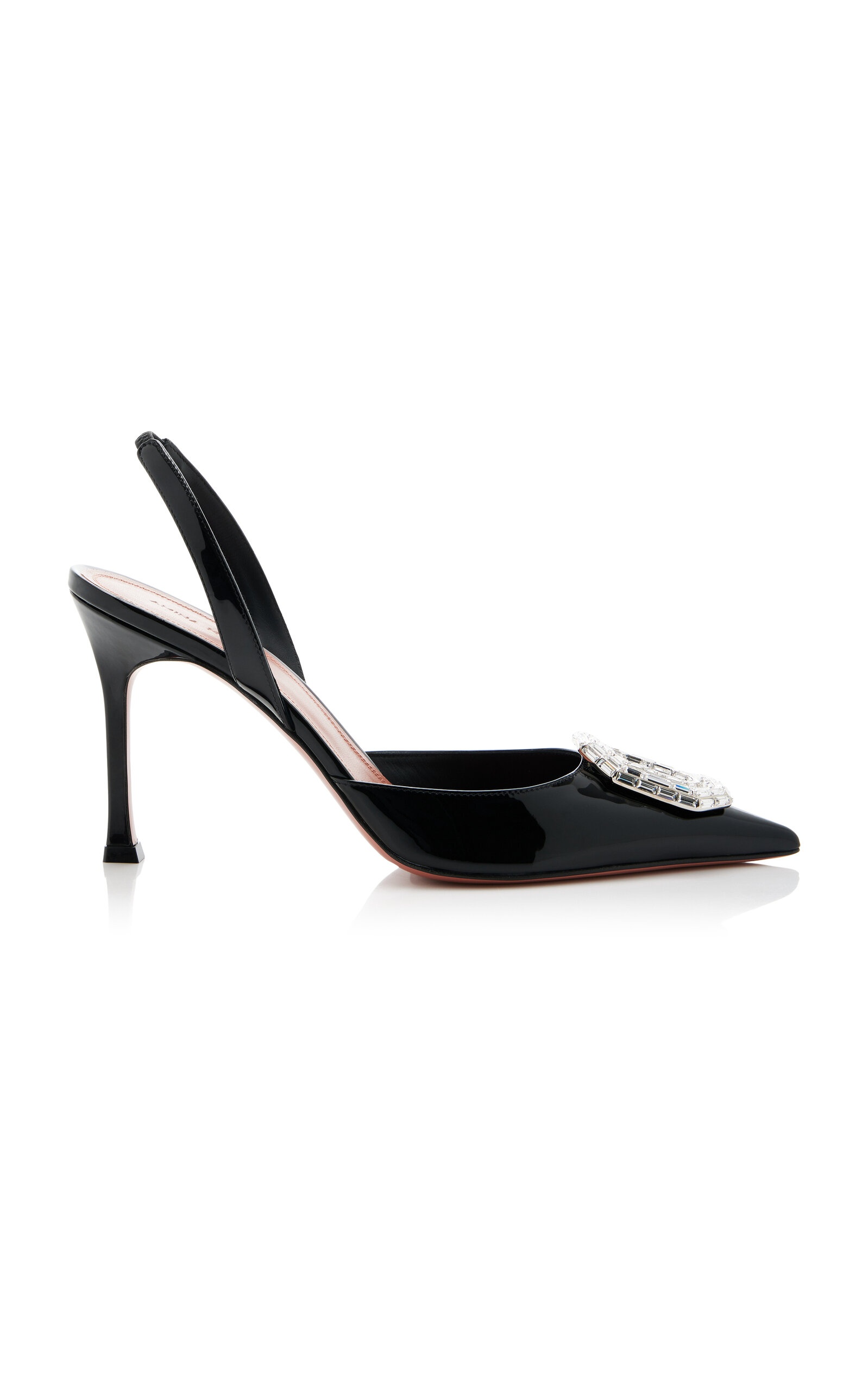 Camelia Patent Leather Slingback Pumps black - 1