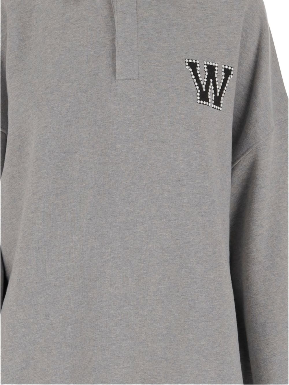 logo-embellished polo shirt - 3