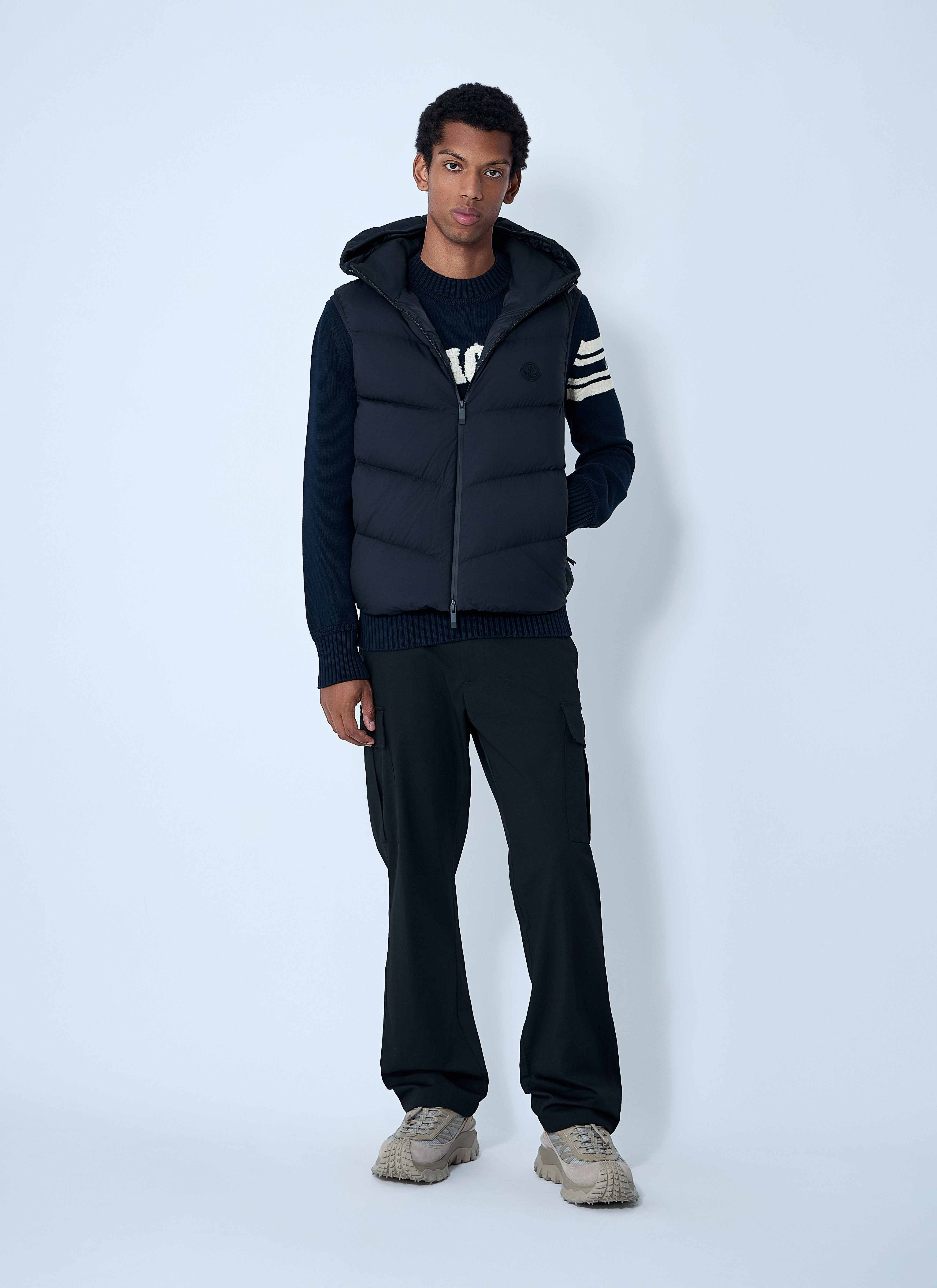 Moncler Men Hooded Guersace Gilet - 2