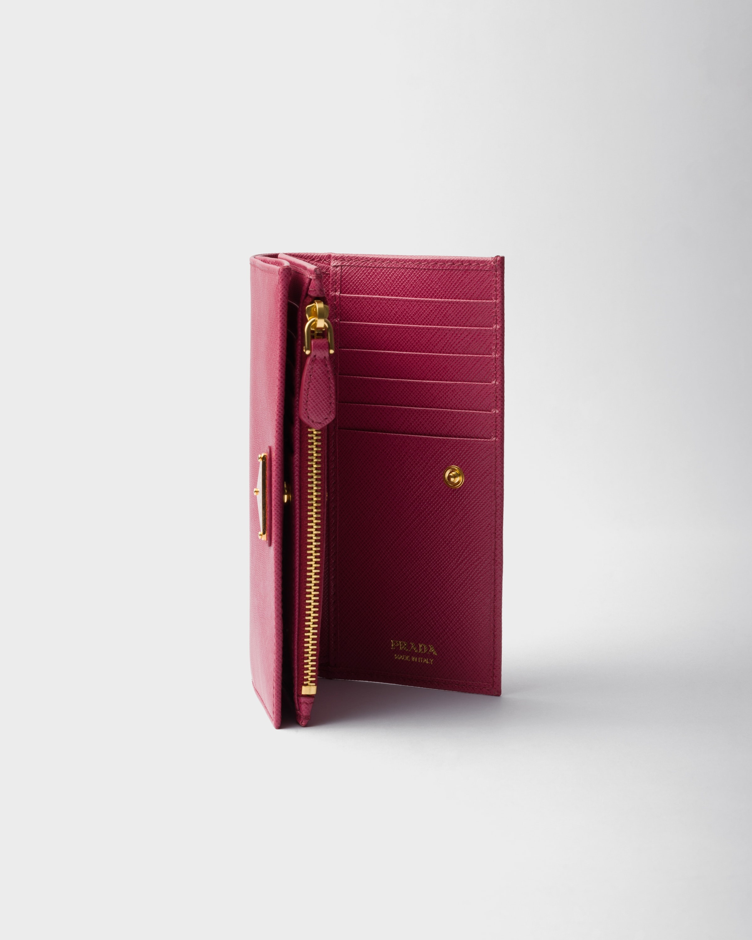 Large Saffiano leather wallet - 4