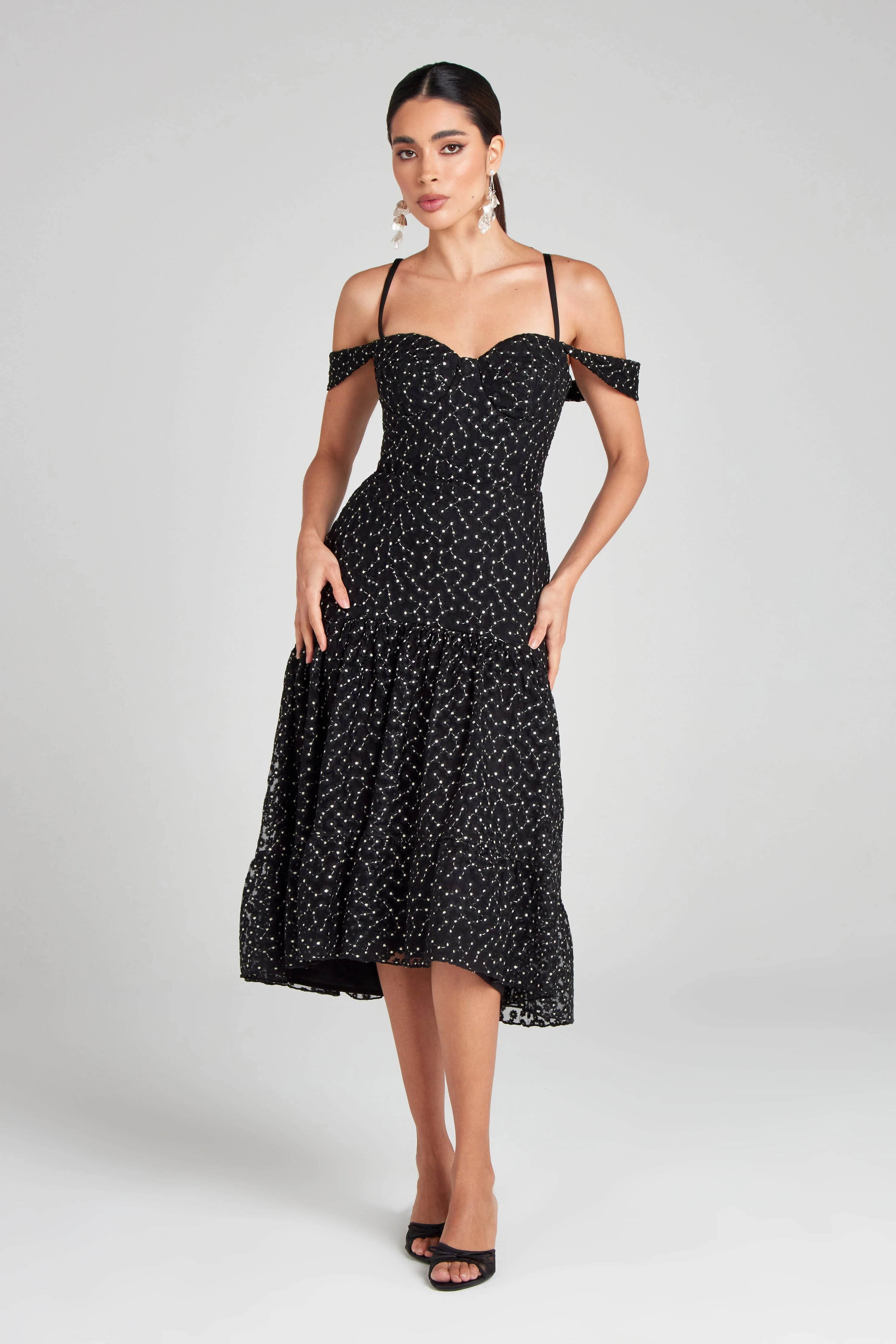 Madeline Black Dress - 1