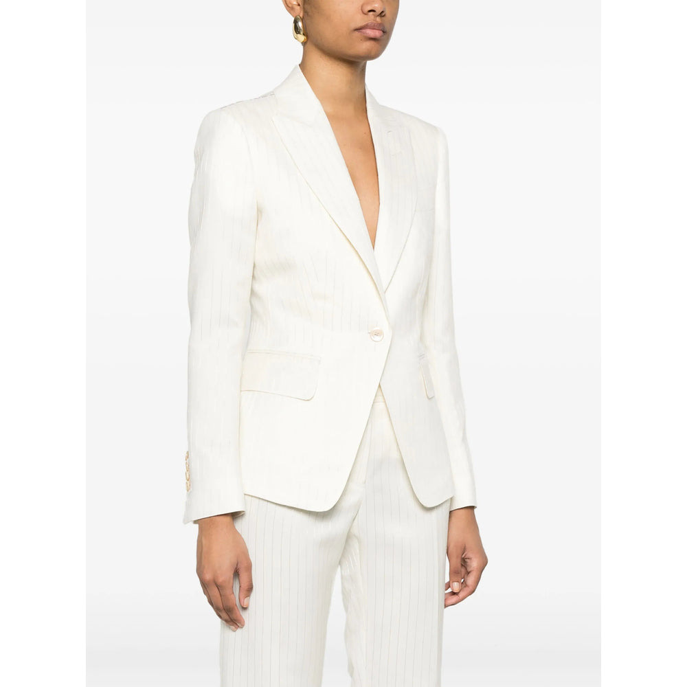 Tom Ford Neutrals Jackets - Blazers Women - 2