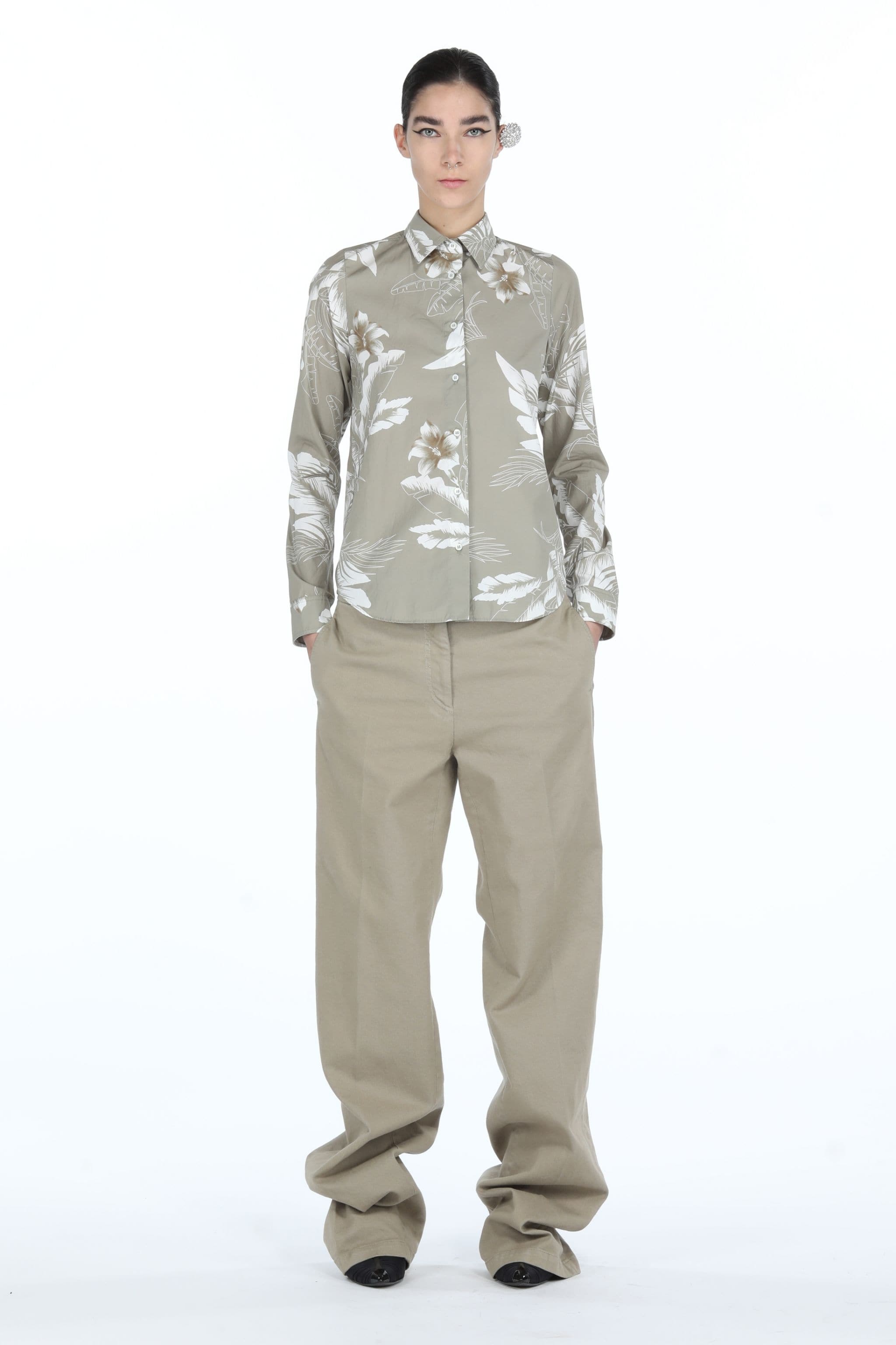 FLORAL-PRINT SHIRT - 4