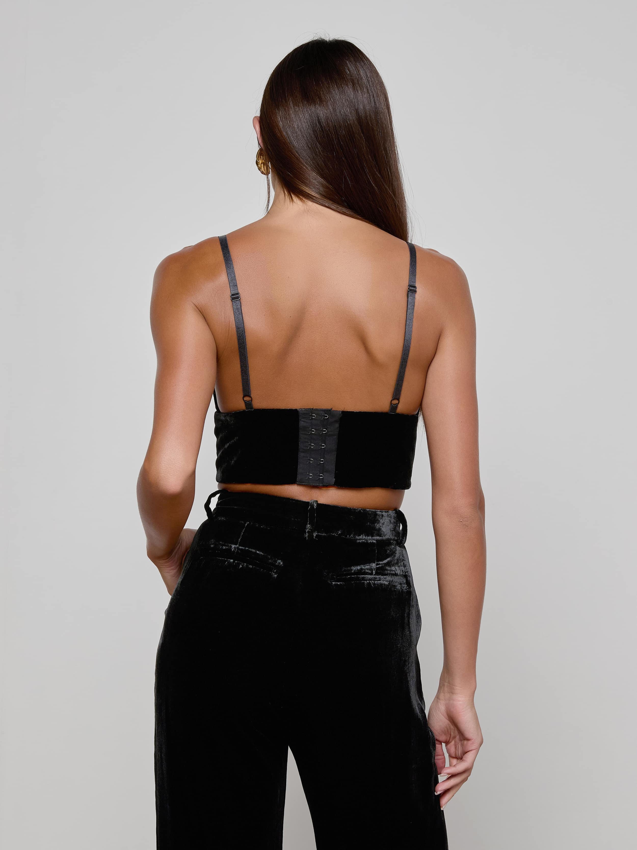 Aislin Velvet Bralette - 6
