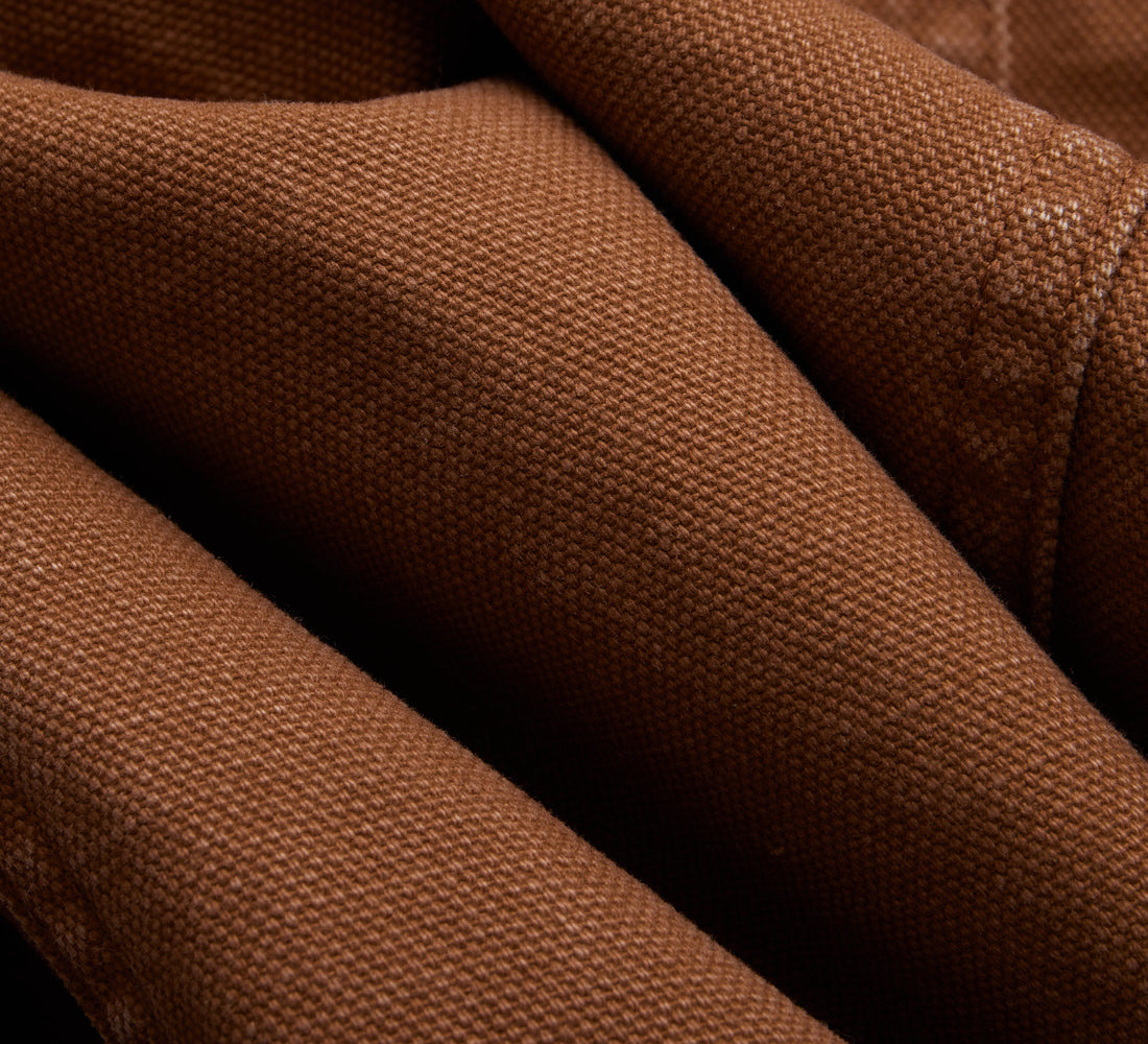 Chore Jacket - Rust Stonewash Canvas - 5