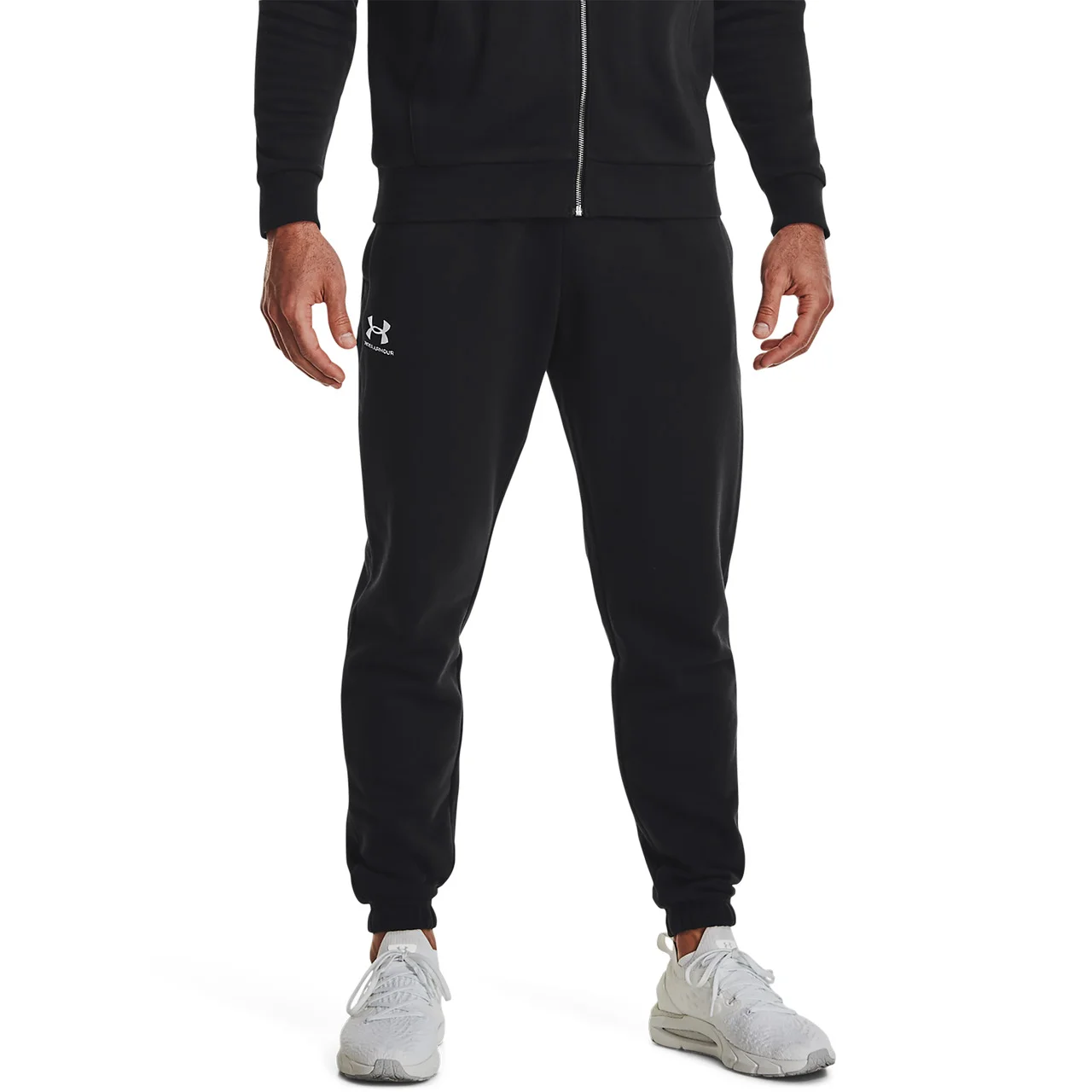 Under Armour Mens Under Armour Essential Fleece Joggers - 1