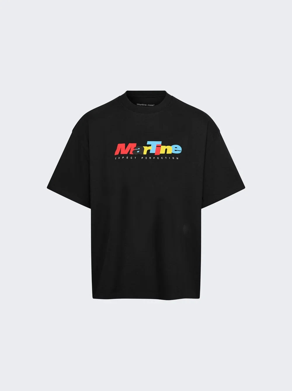 Oversized Short Sleeve Tee Black - 1