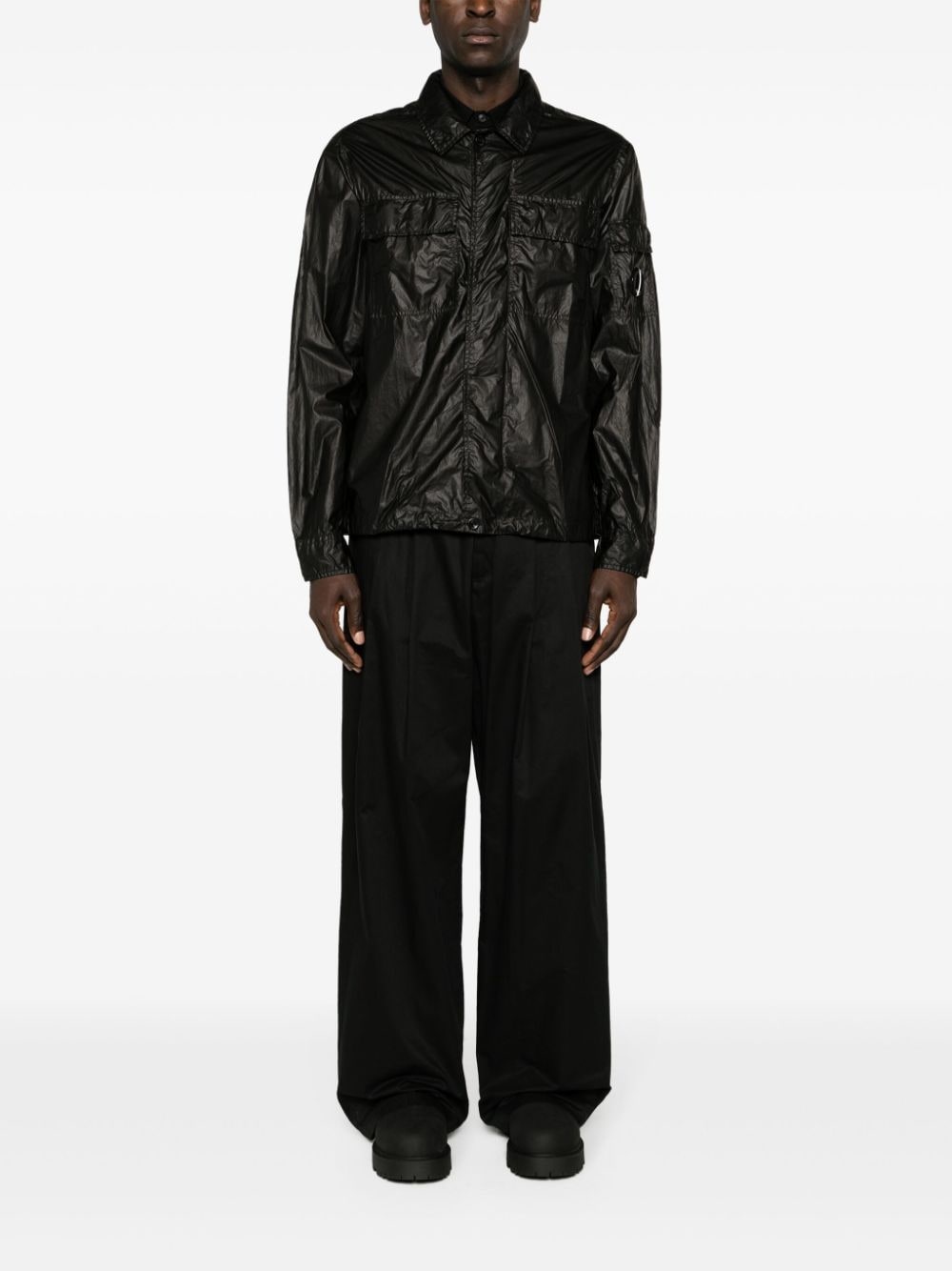 CS II Lens-detail shirt jacket - 2