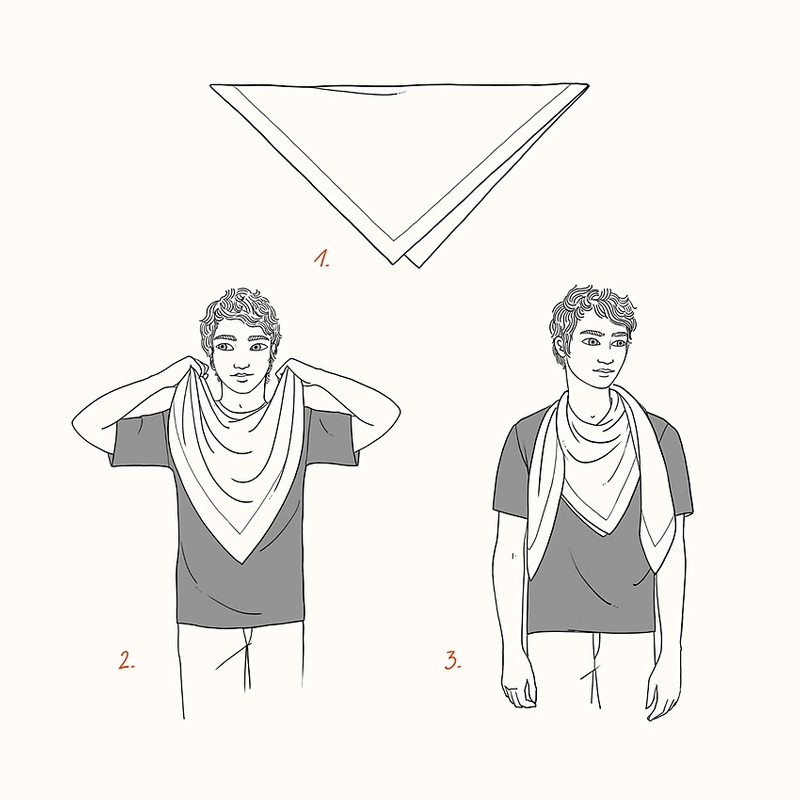 Cheval Punk scarf 100 3