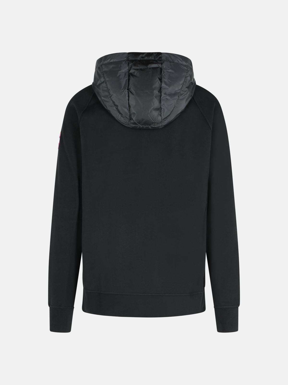 BLACK COTTON BLEND JACKET - 3